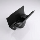 Moulded Ogee Gutter Outlet 76mm Diameter 125 x 100mm — Textured Black