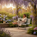 Dim Gray Heavy Duty Outdoor Steel Seat for Parks and Schools