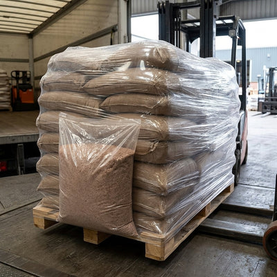 Brown Rock Salt 40 x 25kg Bags, Full Pallet Load