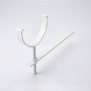 130mm Rise and Fall Gutter Bracket for Deepflow Aluminium System — RAL 9016
