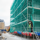 Sea Green Premium Heavy-Duty Plastic Debris Netting 2m x 50m for Construction Sites