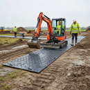 Slate Gray Premium Ground Protection Mat - 2.4m x 1.2m x 12mm - Heavy Duty