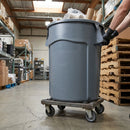 167 Litre Utility Refuse Container with Venting Channels