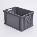 600 x 400 x 325mm 65L Euro Stacking Container Perforated Ends (view 2)