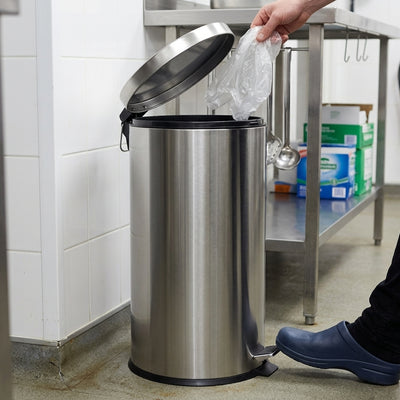 30 Litre Pedal Bin with Self-Closing Lid