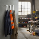 Premium Over-Door Hooks 3-Pack - Durable Metal Design Fits Doors Up to 40mm for Coats, Jackets, and Towels