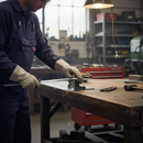 Dark Slate Gray Premium Galvanised Flat Bar 23.5 x 1.2mm x 1m for DIY Projects