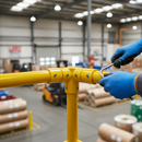 Dark Sea Green Professional Multi Angle Connector for Flexible Rail Jointing with 5 Connection Bolts for Easy Installation