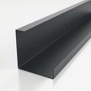 L Return Aluminium Fascia Board 30mm – 3m — RAL 7021