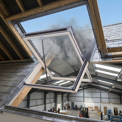 Pitched Roof Smoke Ventilation Window 1140x1180mm