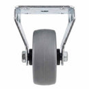 Fixed Non Marking Rubber Castors