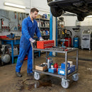 Swivel Castors with Brake and Thermoplastic Rubber Wheel - 60mm-125mm, 40kg-100kg Load