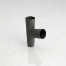 76mm Diameter Flush Joint Downpipe Branches — RAL 7022 / 112.5 Degrees