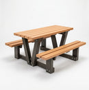 Walkthrough Surrey Picnic Table – Recycled Material (view 2)