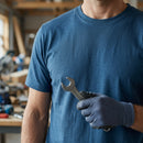 Classic Cotton Short Sleeve Work T-Shirt - Stone Blue