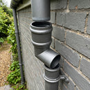 Traditional Aluminium Downpipe Bends 63mm Dia 92.5° 112.5°
