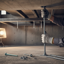 Dim Gray Professional Chemical Anchor Set - 300 x 10mm for Guard Rails