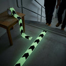 Glow in the Dark Arrow Guidance Tape – 50mm x 10m