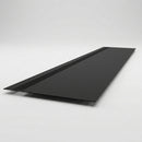 Aluminium Soffit Boards – Plain or Vented with Exterior Coating — Textured Black / 740mm Wide | Vented