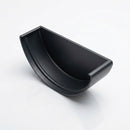 Half Round Aluminium Gutter Stop End - 125mm — RAL 7021