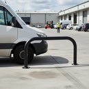 Gray Premium Galvanised Steel & Powder Coated Hoop Perimeter Barrier - 60mm Diameter