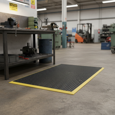 Premium Heavy Duty Anti-Fatigue Workstation Mats - 600mm x 900mm
