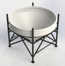 1500L 45° Open Top Cone Tank, UV-Stabilised Polyethylene (view 2)