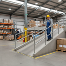 Dark Gray Premium Galvanised Ramp Bend for Smooth Transition from Angled Surfaces to Level Ground