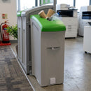 82-litre Midi Recycling Bin with Propeller Aperture – MDPE