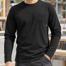 Long Sleeve Performance Work T-Shirt - Black (view 2)