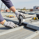 Gray Professional Double Sided Butyl Mastic Tape 50mm x 10m x 1.5mm