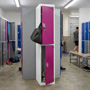 Two-Door Steel Locker with Cam Lock – 1.5mm Frame