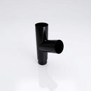 76mm Diameter Flush Joint Downpipe Branches — RAL 9005 / 112.5 Degrees