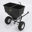 80kg Towable Broadcast Salt Spreader with Pin Hitch (view 2)