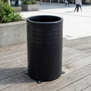 Open Top Litter Bin – 91 Litre Polyethylene