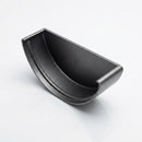 Half Round Aluminium Gutter Stop End - 125mm (view 2)