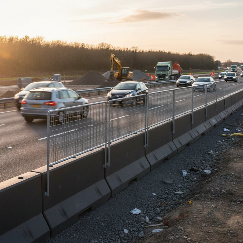 Dark Slate Gray Heavy Duty Steel Mesh Fence Top for Crash Tested Barrier