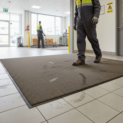 Machine Washable Premium 9mm Mat - Brown