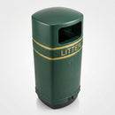 90 Litre litter bin polyethylene UV stabilised (view 2)