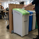 82 litre midi recycling bin propeller aperture top