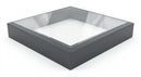 Flat Glass Square Rooflight 1000x1000mm with Kerb (view 2)