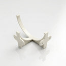 Half Round Aluminium Gutter Fascia Bracket 125mm — RAL 9010