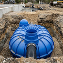 6800L Underground Rainwater Harvesting Tank – Low Profile Polyethylene