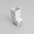 Traditional Aluminium Downpipe Bends 72x72mm – 92.5° & 112.5° — RAL 9016 / 112.5 Degrees