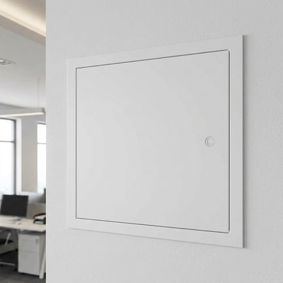 2hr Fire Rated Metal Access Panel 600x600mm Flipfix Design