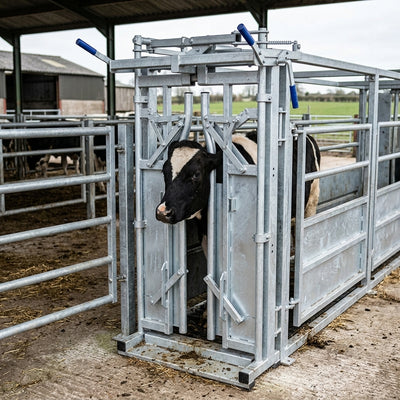 Galvanised Headgate for Livestock Handling