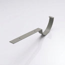 130mm Aluminium Gutter Top Rafter Bracket — RAL 7036