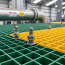 Dark Slate Gray Premium M8 x 35mm Bolt/Nut/Washer Set for Grating Accessories