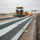 Light Gray Premium Open Box Beam Barrier Joint Plate - Essential Joining Component for Secure Connections