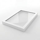 Fixed Rooflight 780x1180mm White uPVC Laminated (view 2)